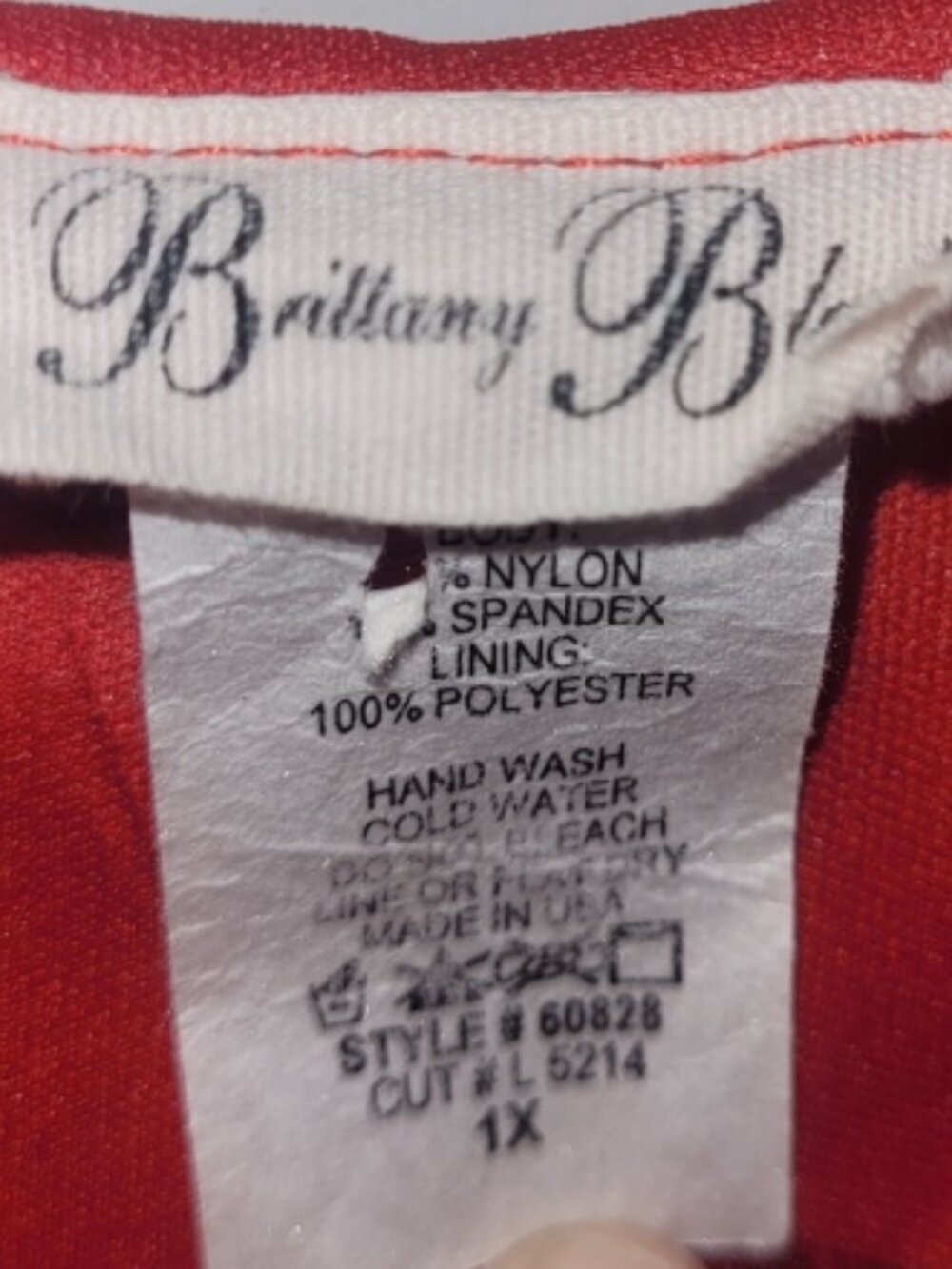 Brittany Black Top 1XL - Picture 2 of 3